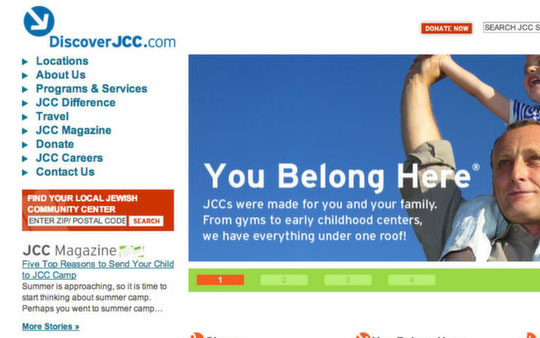 Discover JCC website