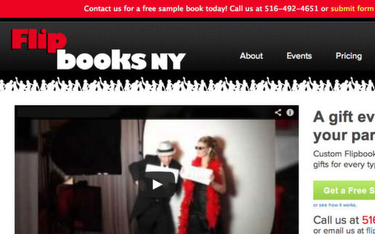 Flipbooks NY Website